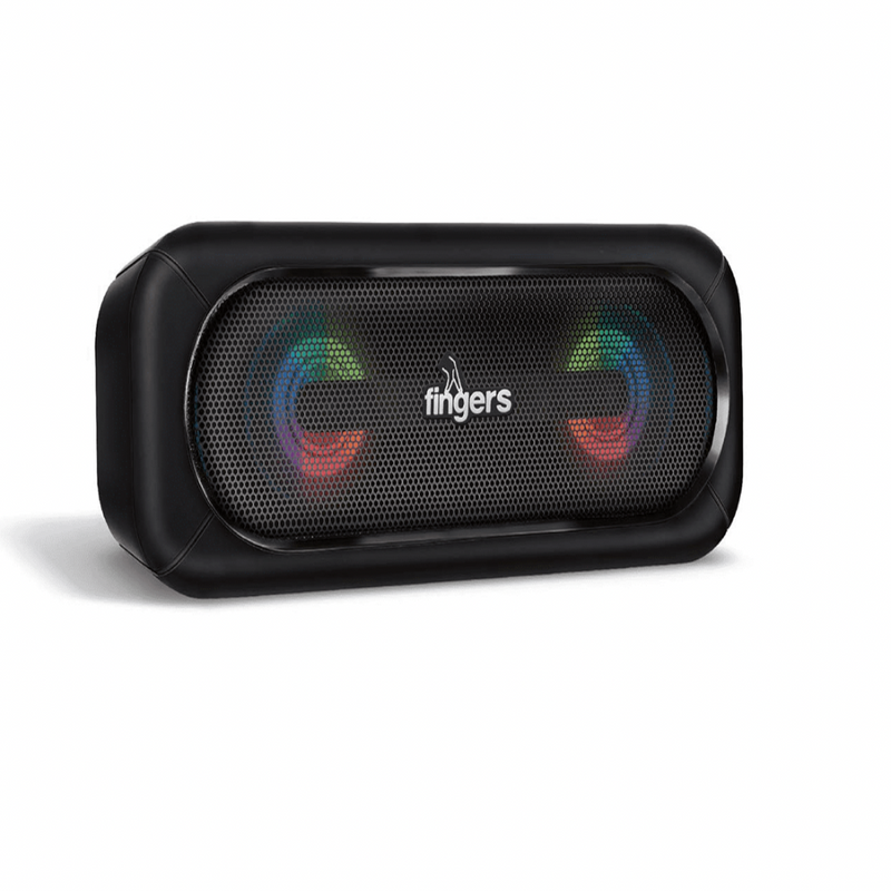 FINGERS SuperLit Portable Speaker with TWS Technology & RGB Lights