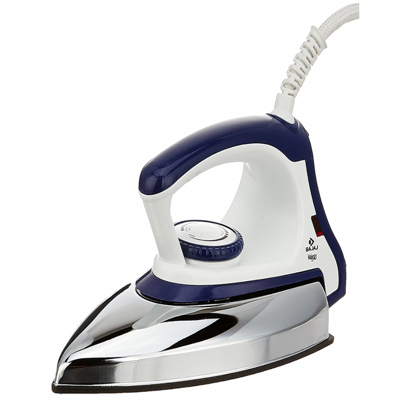 Bajaj Majesty DX 11 1000-Watt Dry Iron (Blue/White)