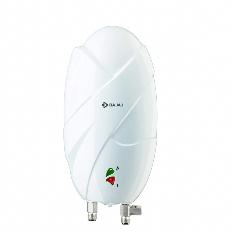 Bajaj Flora Instant 1 Litre Vertical Water Heater, White