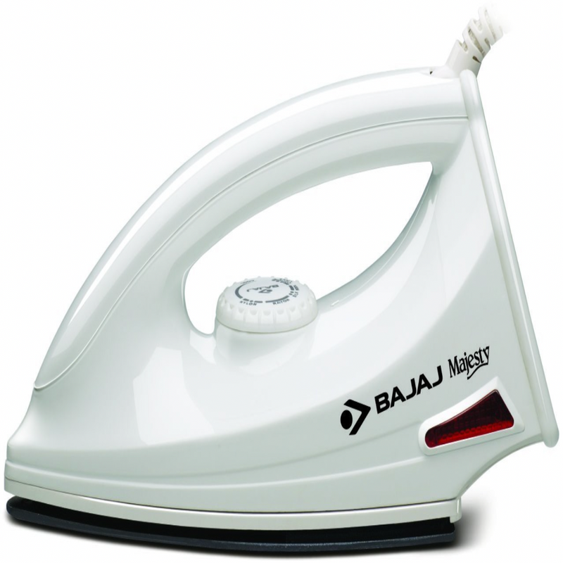 Bajaj Majesty DX 6 1000-Watt Dry Iron (White)