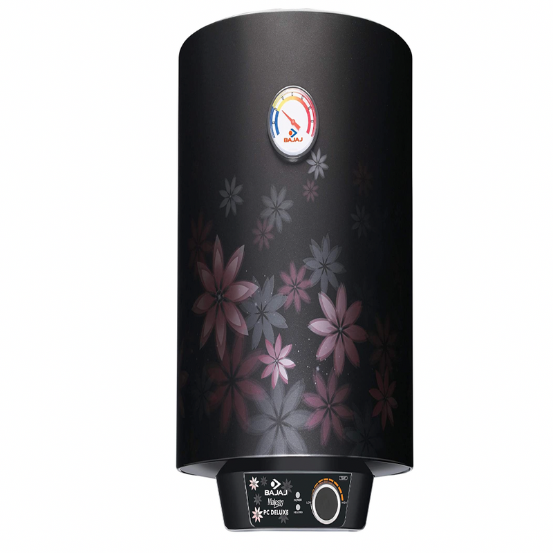 Bajaj Majesty PC Deluxe Storage 15 Ltr Vertical Water Heater, Multicolor