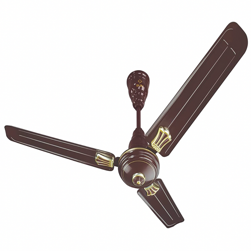 Bajaj New Bahar Deco 1200mm Ceiling Fan (Brown)