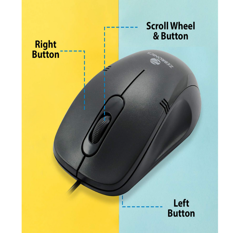 Zebronics Zeb-Power Plus USB Optical Mouse