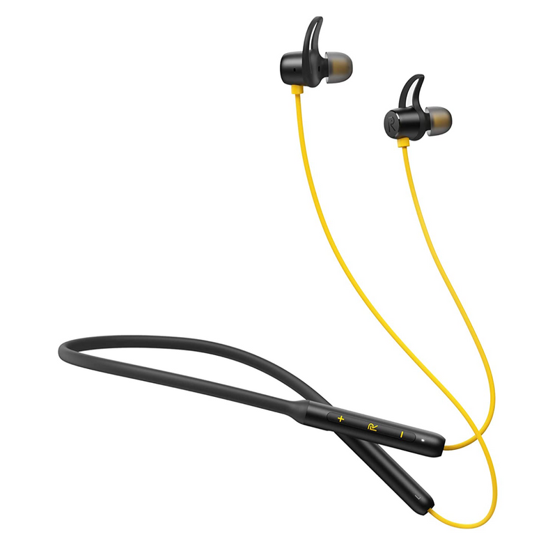 Realme Buds Wireless Bluetooth Headset  (Yellow, In the Ear)