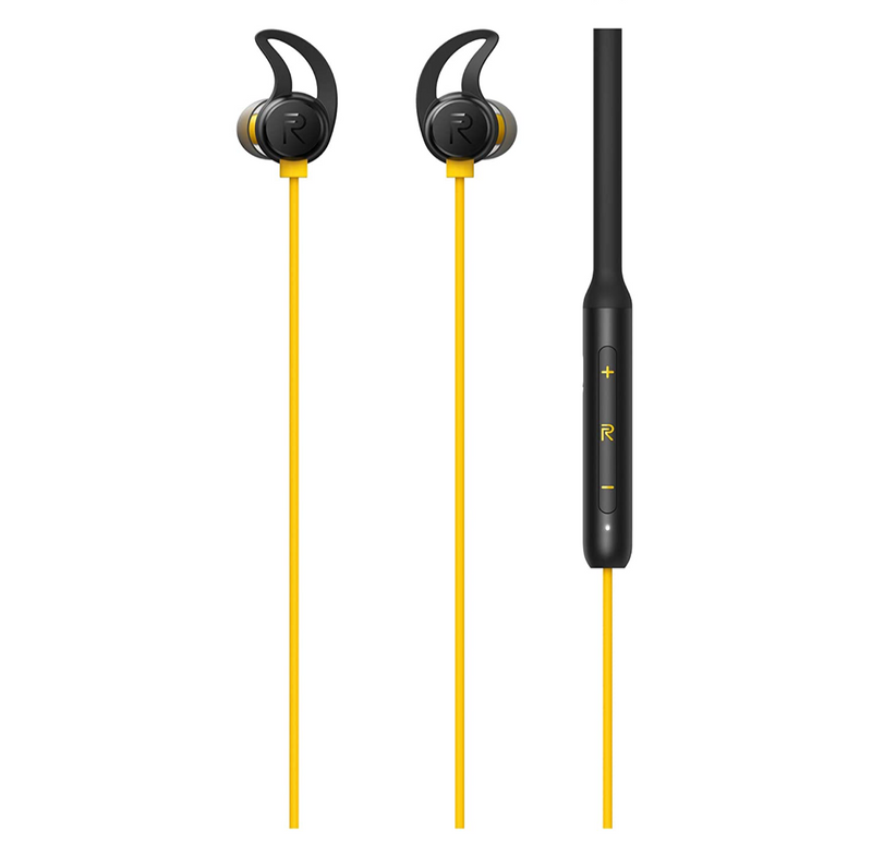 Realme Buds Wireless Bluetooth Headset  (Yellow, In the Ear)