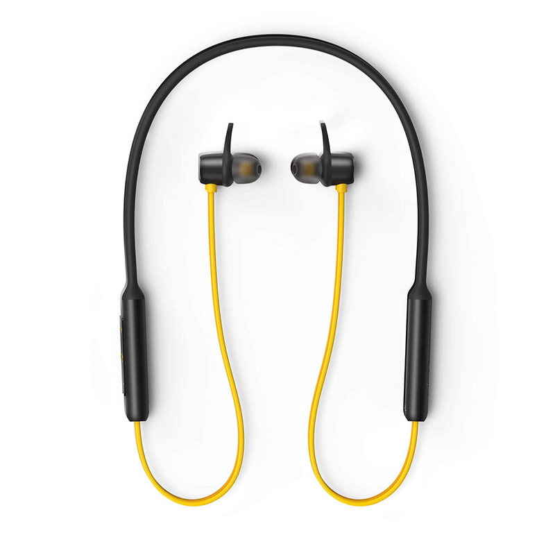 Realme Buds Wireless Bluetooth Headset  (Yellow, In the Ear)