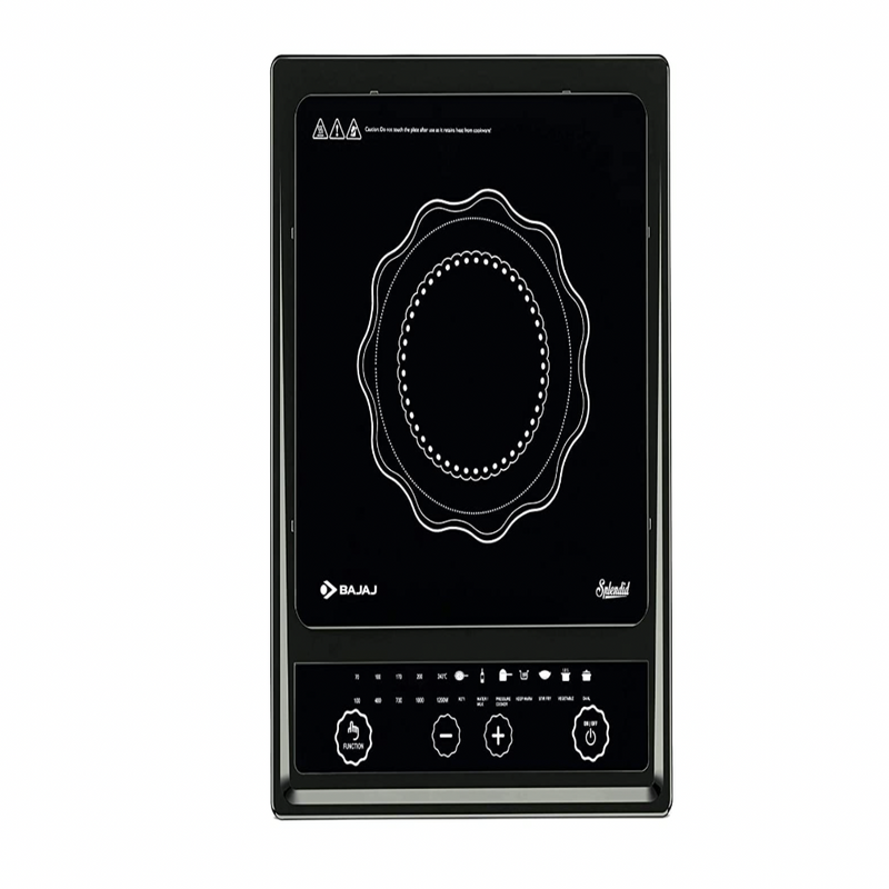 Bajaj Splendid 1200-Watt Induction Cooker (Black)