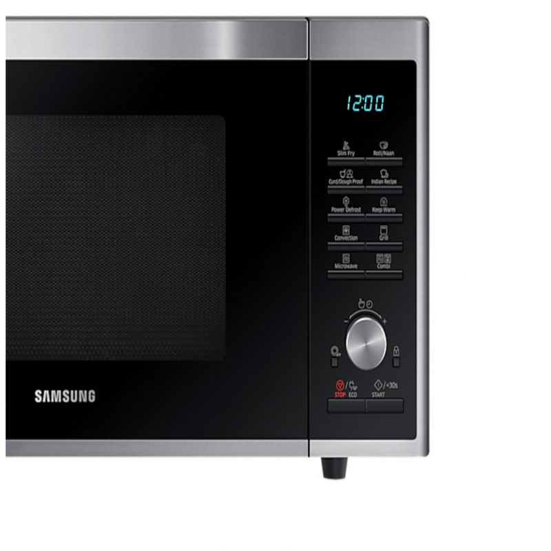 SAMSUNG 32 L Slim Fry Convection Microwave Oven  (MC32J7035CT, Grey)