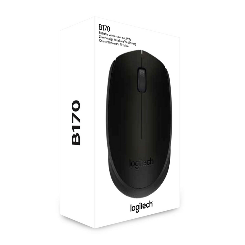 Logitech B170 Wireless Mouse (black)