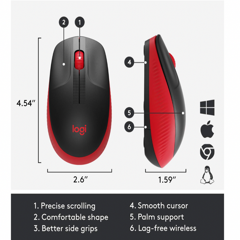 Logitech M221 Wireless Mouse