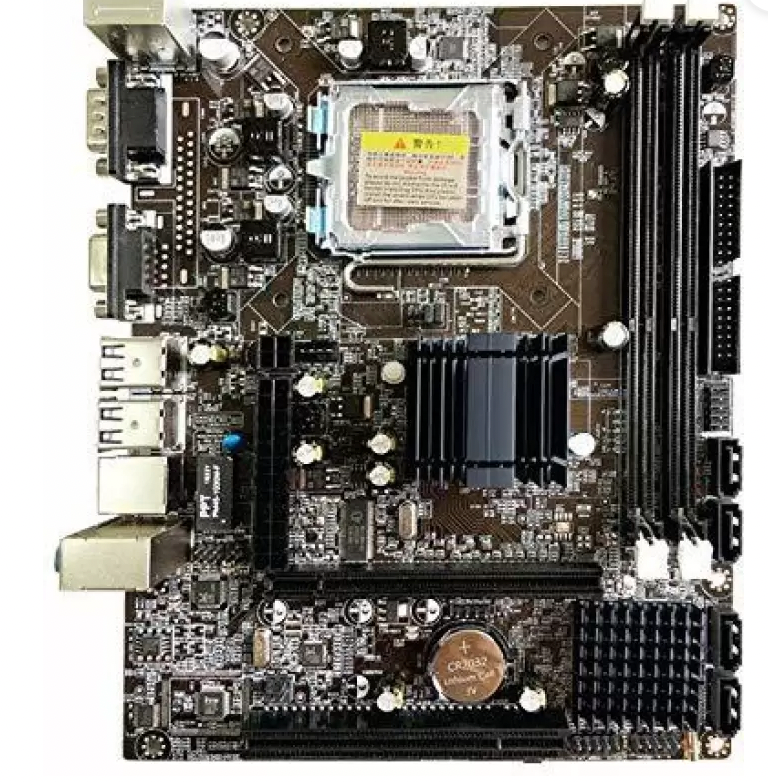 ZEBRONICS ZEB-G41-D2 Motherboard  (Black)