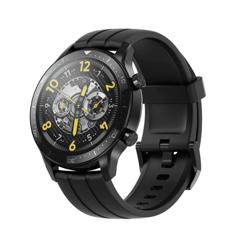 Realme Watch S Pro  (Black Strap, Regular)