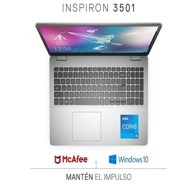 Dell Inspiron 3501 15-inch FHD Laptop (11th Gen i5-1135G7/8GB/1TB HDD/256GB SSD//Win 10 + MS Office/2GB Graphics