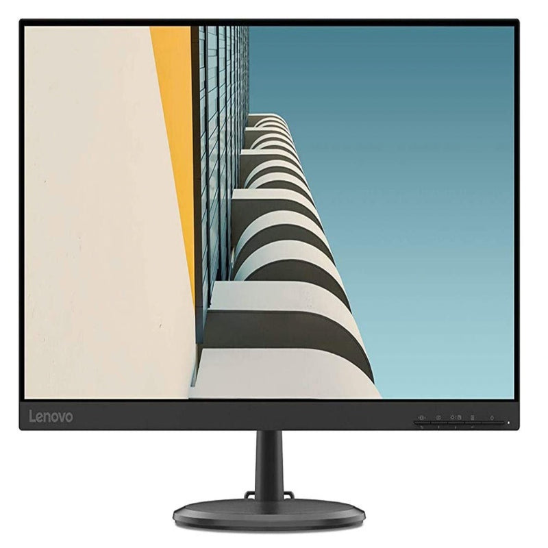 Lenovo D24-20 23.8" Work+Play Near Edgeless Monitor 1920x1080 FHD VA Panel 178° Angle,LEDbacklit,75Hz 4ms Response, AMD FreeSync, 1HDMI, 1VGA Port, AudioOut, VESA Mount