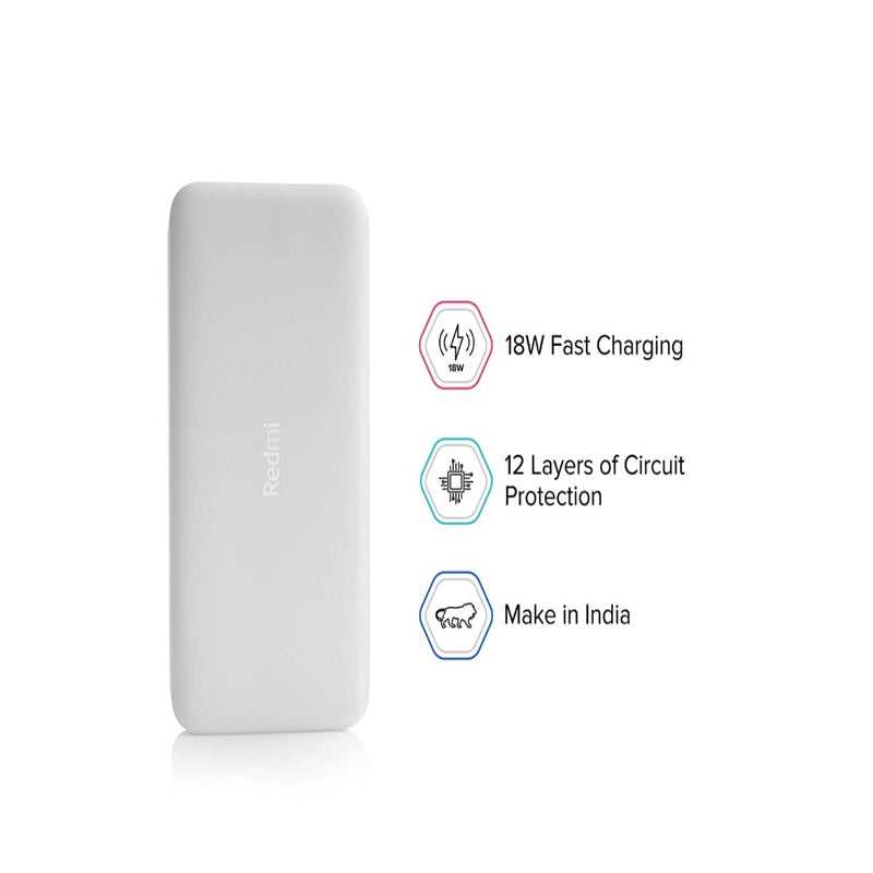 Redmi 20000mAh Li-Polymer Power Bank.