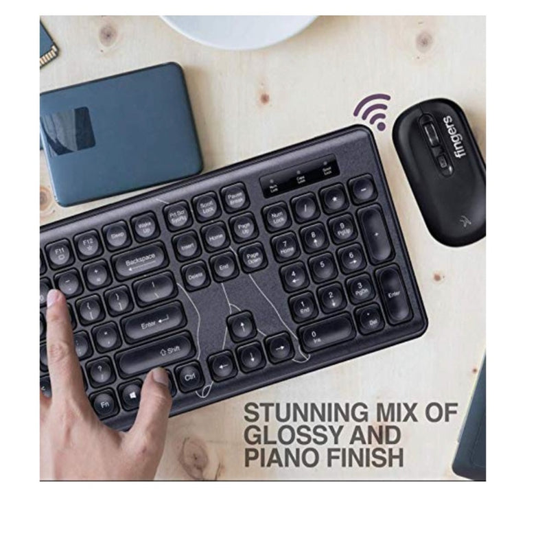 Finger's Exquisite Wireless Combo Slim Keyboard and Mouse