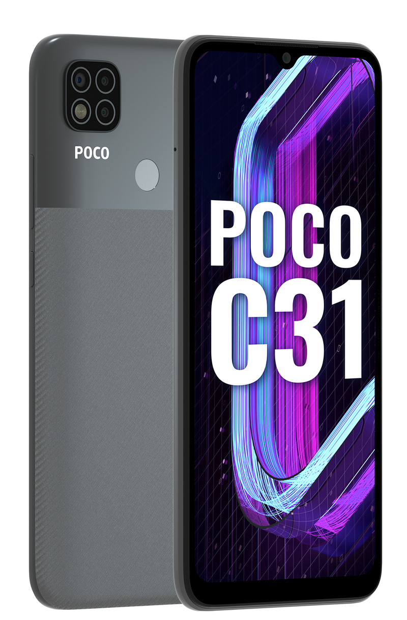 POCO C31 (Royal Blue, 64 GB)  (4 GB RAM)