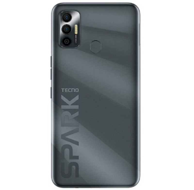 Tecno Spark 7 (Magnet Black, 3GB RAM, 64 GB Storage) - 6000mAh Battery|16 MP Dual Camera| 6.52” Dot Notch Display buyyzo