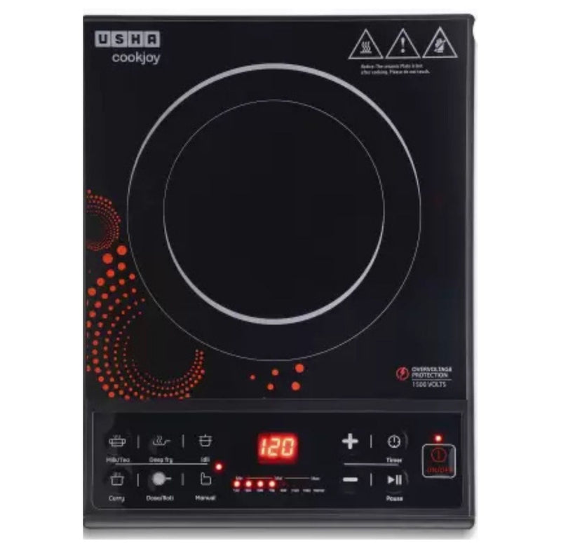 USHA IC 3616 Induction Cooktop  (Black, Push Button) BUYYZO