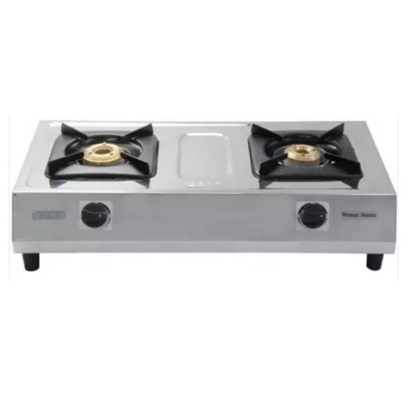 USHA Maxus GS2 002 Stainless Steel Manual Gas Stove  (2 Burners) BUYYZO