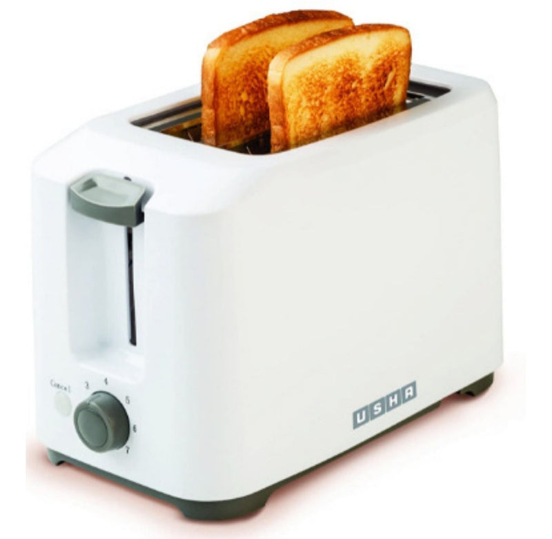 Usha 3720 700-Watt 2-Slice Pop-up Toaster (White) buyyzo