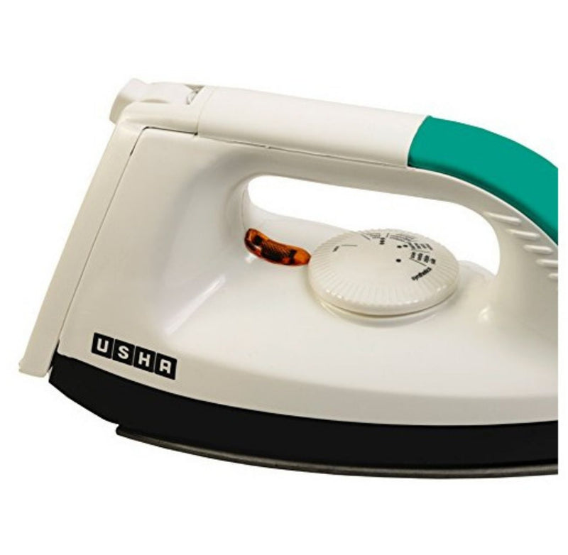 Usha EI 1602 1000-Watt Dry Iron White (Panel Color May Vary) BUYYZO