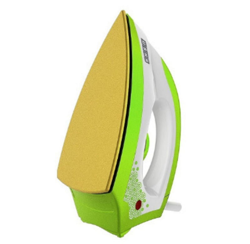 Usha EI 3302 Gold 1100-Watt Lightweight Dry Iron (Gold and Electric Lime) buyyzo