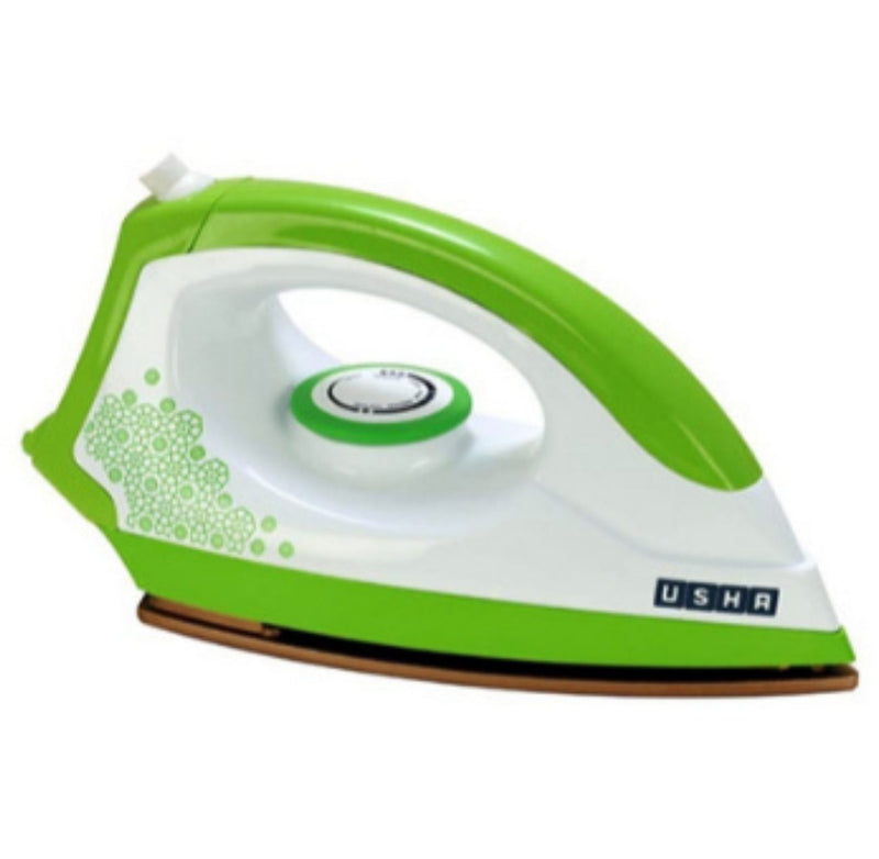 Usha EI 3302 Gold 1100-Watt Lightweight Dry Iron (Gold and Electric Lime) buyyzo