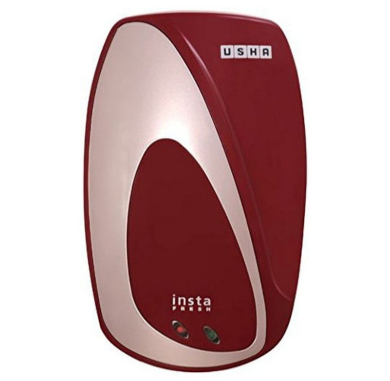 Usha Instafresh 3-Litre 3000-Watt Instant Water Heater (Wine Silver) buyyzo