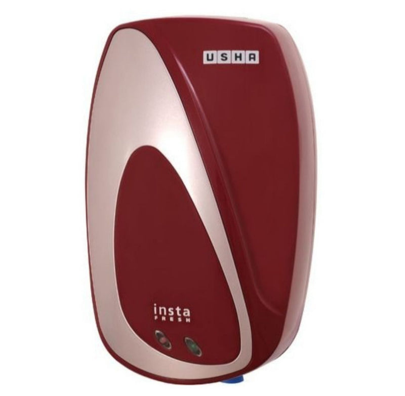 Usha Instafresh 3-Litre 3000-Watt Instant Water Heater (Wine Silver) buyyzo