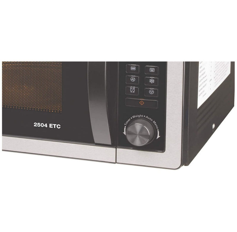 Bajaj 25 Litres Convection Microwave Oven with Jog Dial (2504 ETC, Silver Grey) buyyzo