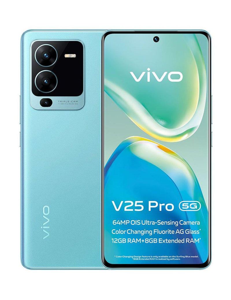 vivo V25 5G (Surfing Blue, 128 GB)  (8 GB RAM)