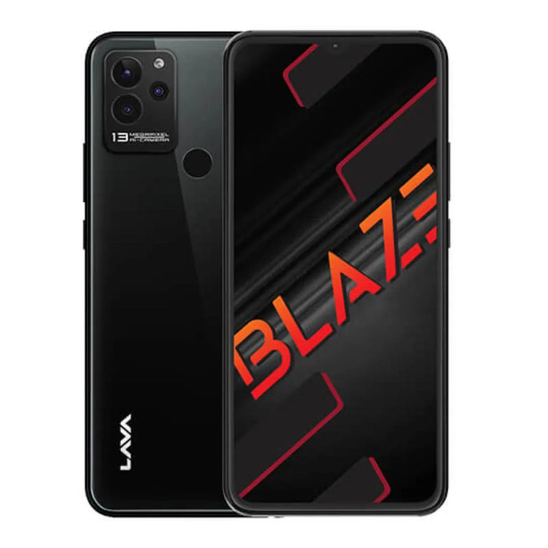 LAVA Blaze (Glass Black, 64 GB)  (3 GB RAM)