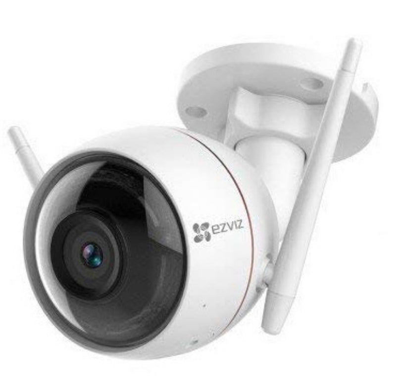 HIKVISION OSS Ezviz 2 MP C3WN Outdoor Smart 1080p Full HD, Wi-Fi Wireless Camera-CS-CV310 (A0-1C2WFR, white buyyzo