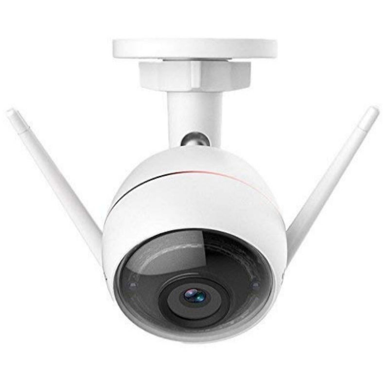 HIKVISION OSS Ezviz 2 MP C3WN Outdoor Smart 1080p Full HD, Wi-Fi Wireless Camera-CS-CV310 (A0-1C2WFR, white buyyzo