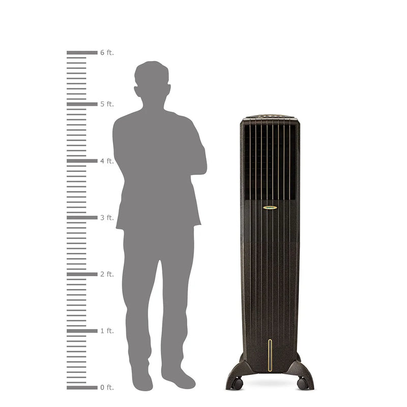 Symphony Diet 50i Tower Air Cooler with Remote, 50L, Black