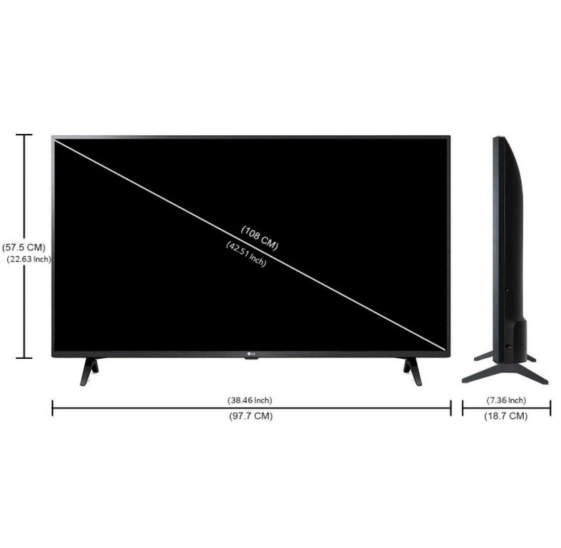 LG 108 cm (43 inches) Full HD LED Smart TV 43LM5650PTA  buyyzo