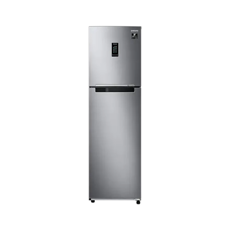 Samsung 336 L 3 Star Inverter Frost Free Double Door Refrigerator (RT37A4633S8/HL, Silver, Elegant Inox, Curd Maestro)