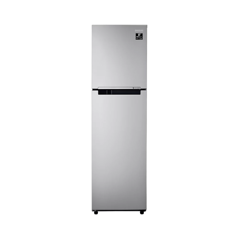 SAMSUNG 253 L Frost Free Double Door 2 Star Refrigerator  (Gray Silver, RT28A3022GS)