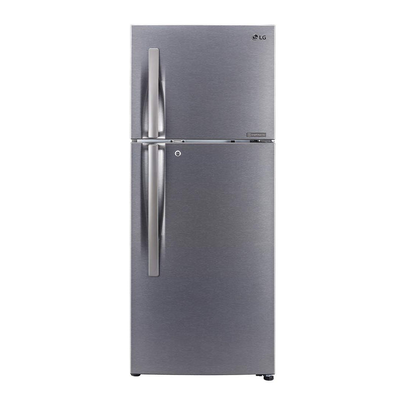 LG 260 L 2 Star Inverter Frost-Free Double-Door Refrigerator (GL-N292RDSY, Jet Ice, Dazzle Steel)