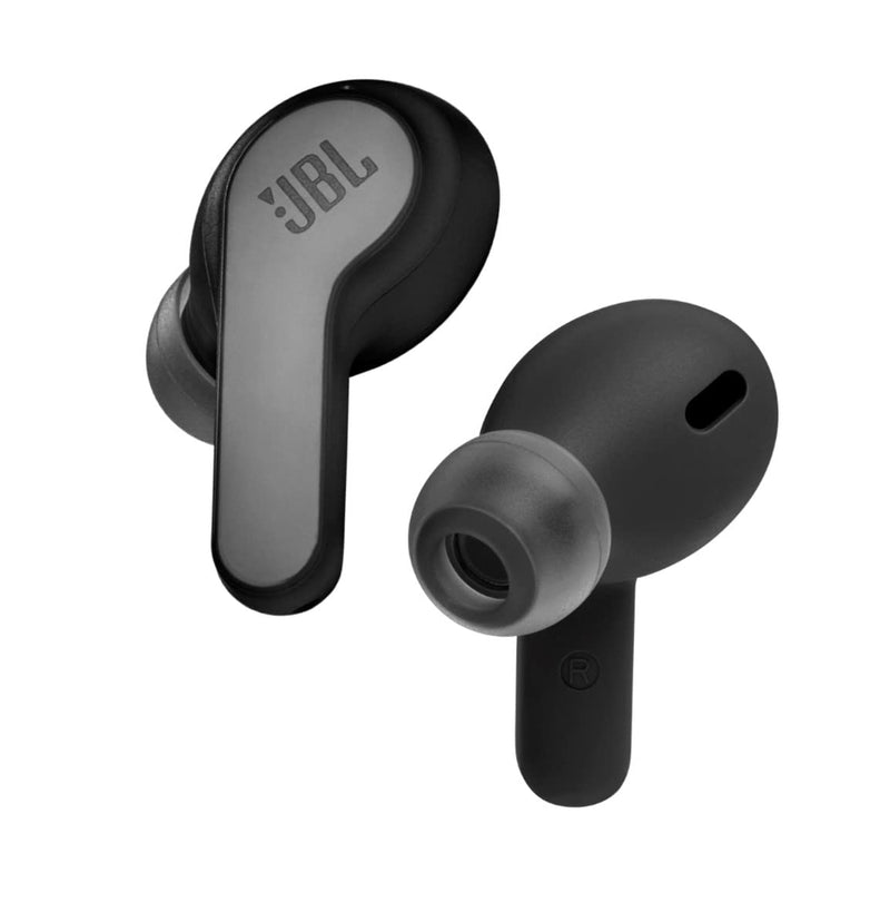 JBL Wave 200 TWS, True Wireless Earbuds with Mic, 20 Hours Playtime, JBL Deep Bass Sound, use Single Earbud or Both, Bluetooth 5.0, Type C & Voice Assistant Support for Mobile Phones (Black)