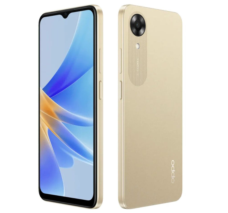 Oppo A17k (Gold, 3GB RAM, 64GB Storage)