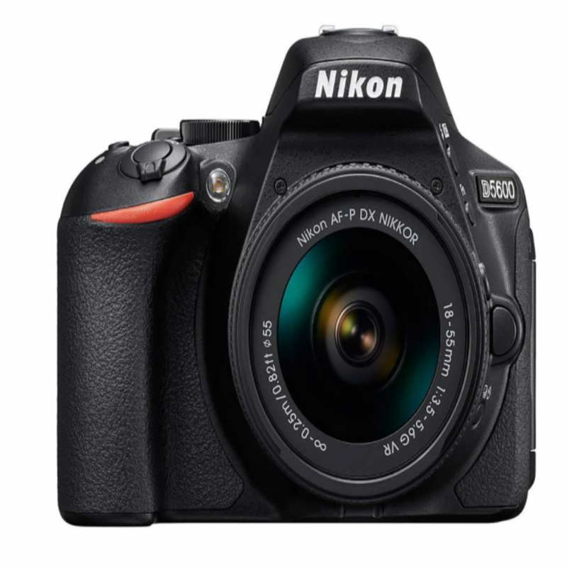 Nikon D5600 DSLR Camera with 18-55 mm Lens Kit, Black