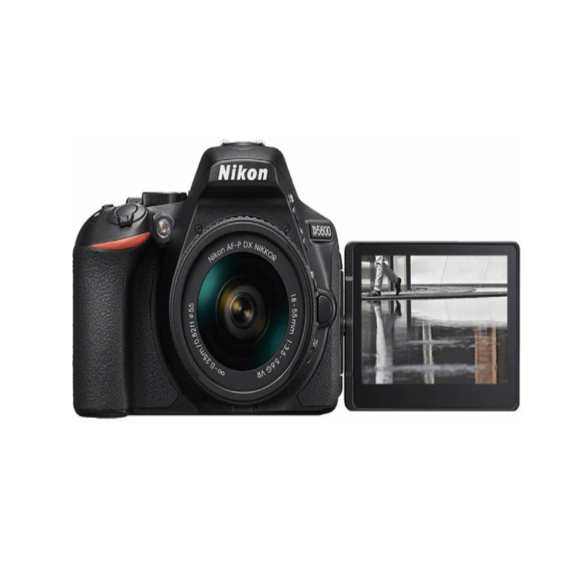 Nikon D5600 DSLR Camera with 18-55 mm Lens Kit, Black