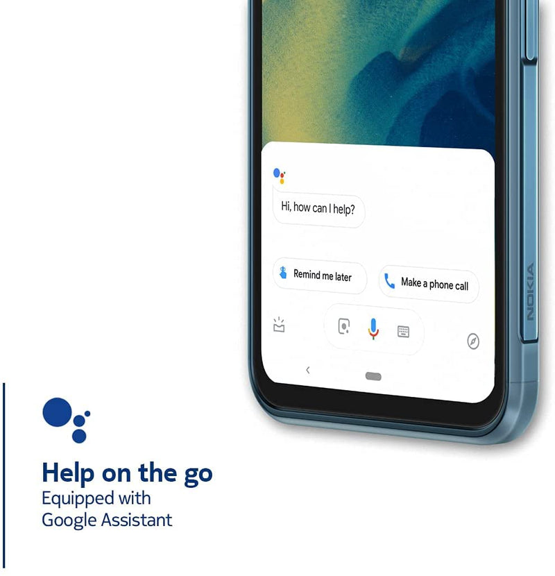 Nokia XR20 5G, IP68 & Military-Grade casing, Corning Gorilla Glass Victus, 6GB RAM/128GB Storage, Blue